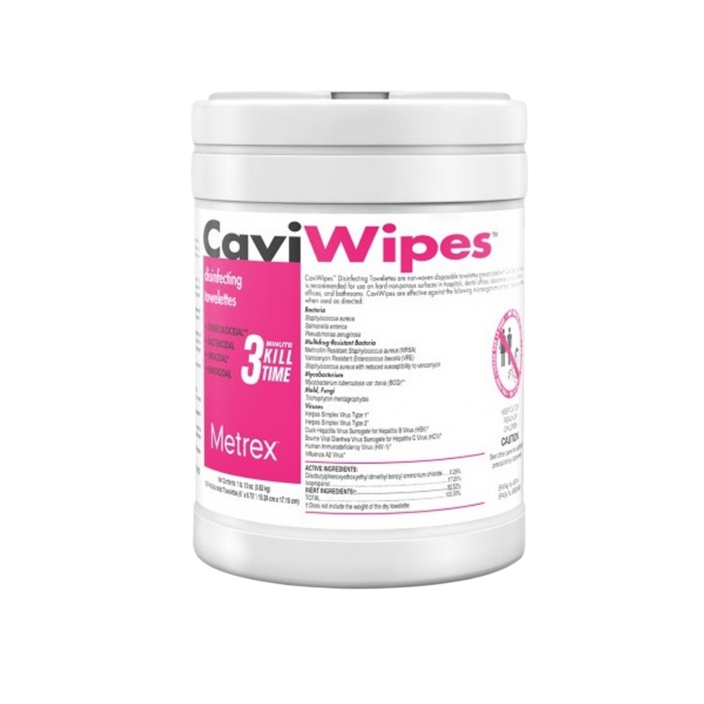 Kerr Caviwipes Tub Of 160 Wipes