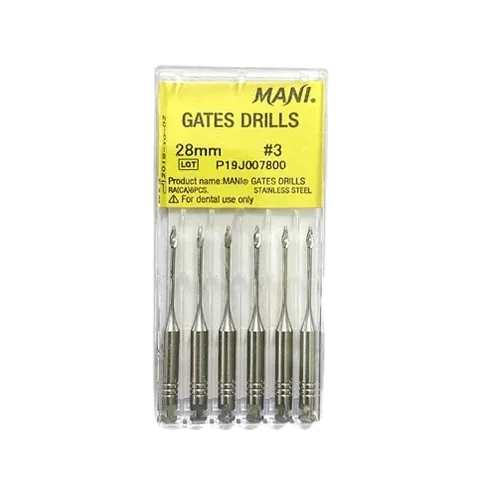 Mani Gate Glidden Drill 28mm #3 Pack Of 6