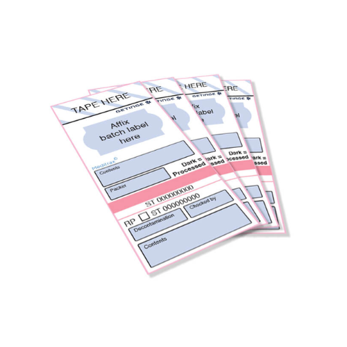 Getinge Meditrax Stericlin TTS Labels 6034341201 Box Of 1000