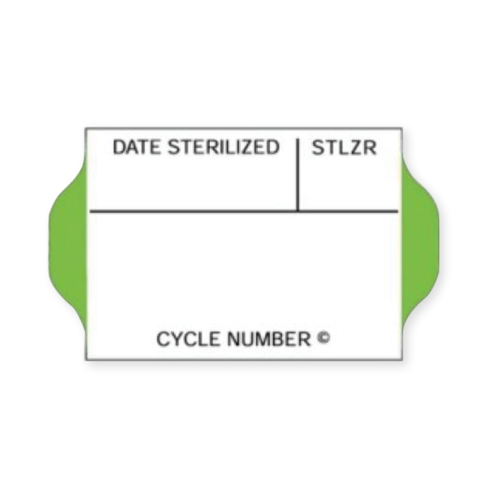 Meditrax TTS Batch Labels Green Roll Of 850 Labels