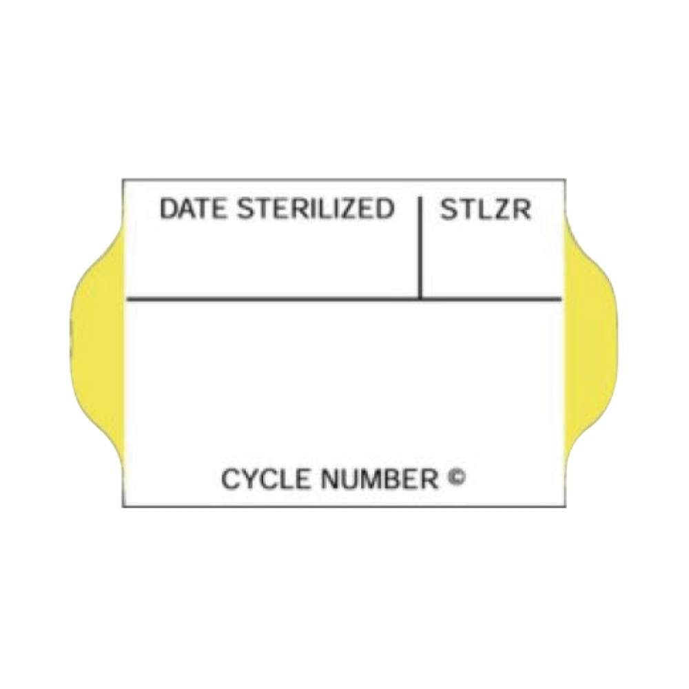 Meditrax TTS Batch Labels Yellow Roll Of 850 Labels