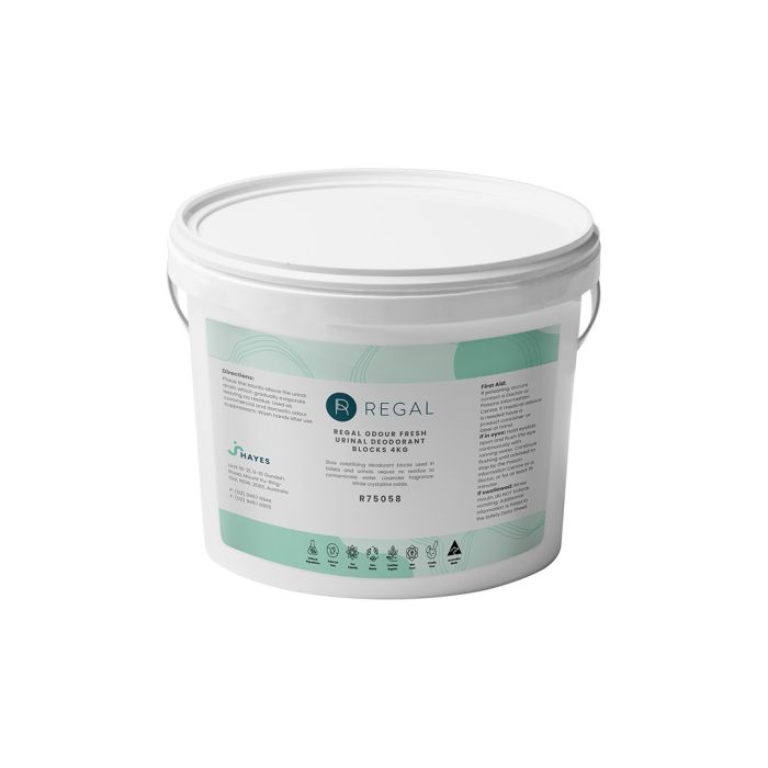 Regal Odour Fresh Urinal Deodorant Blocks 4kg