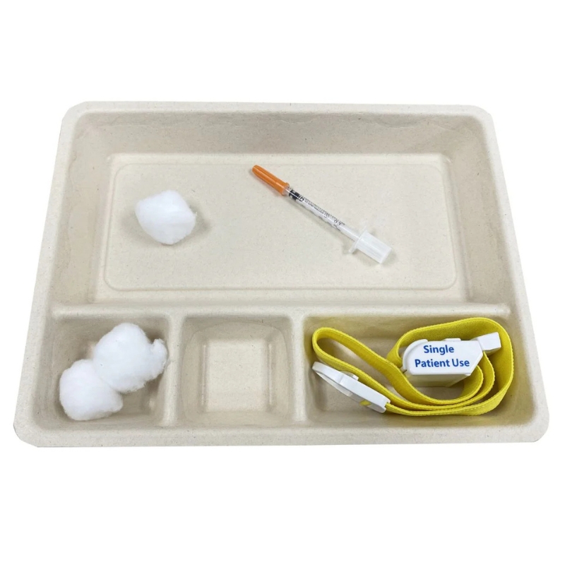 Haines Compostable Anaesthetic Tray Carton Of 250