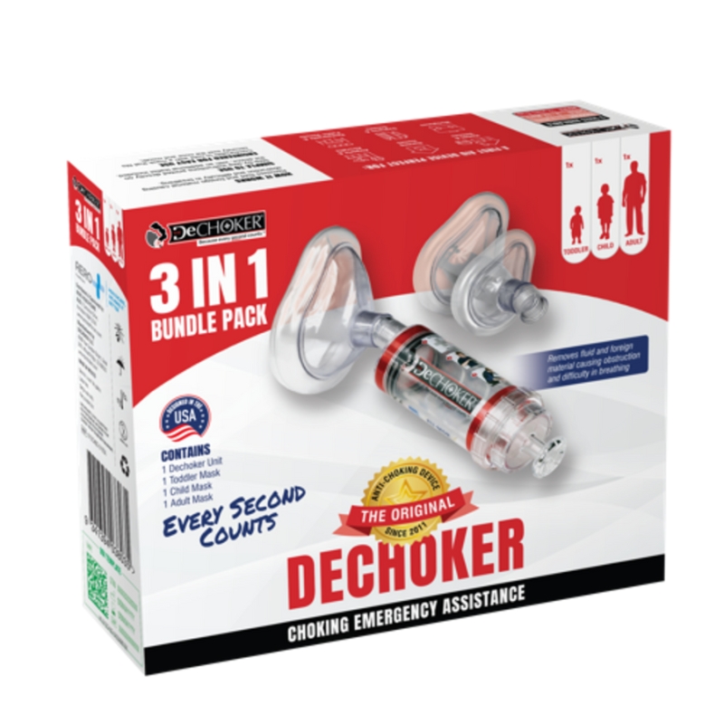 Aero Dechoker 3 In 1 Bundle Adult/Child/Toddler