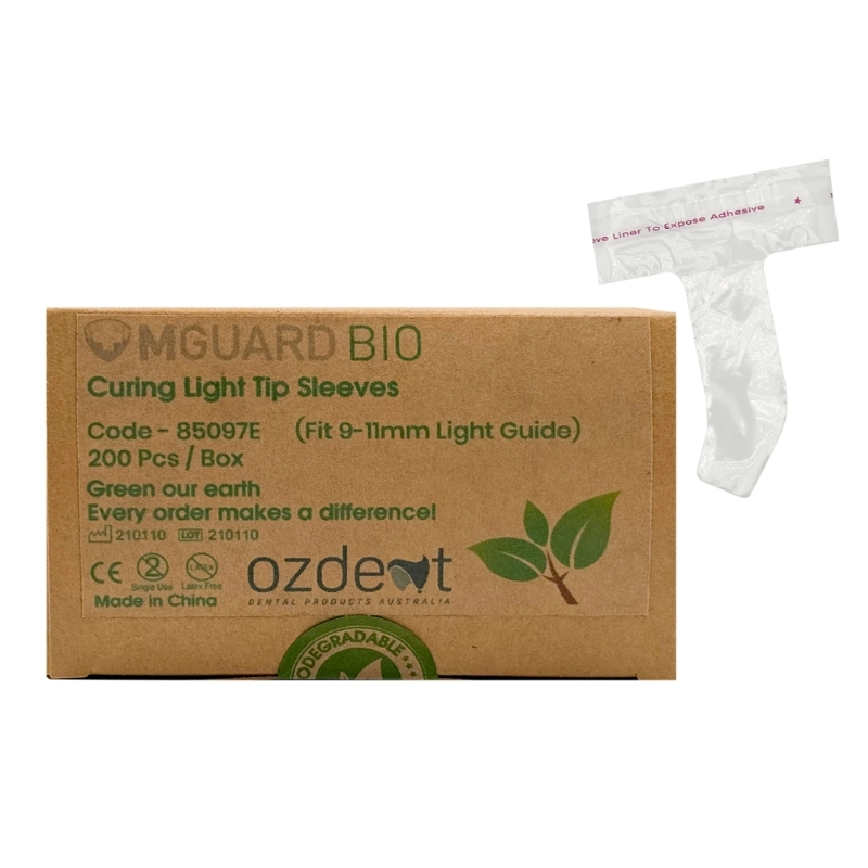 MGuard Barrier Bio Light Guide Tip Covers 9-11mm Box Of 200