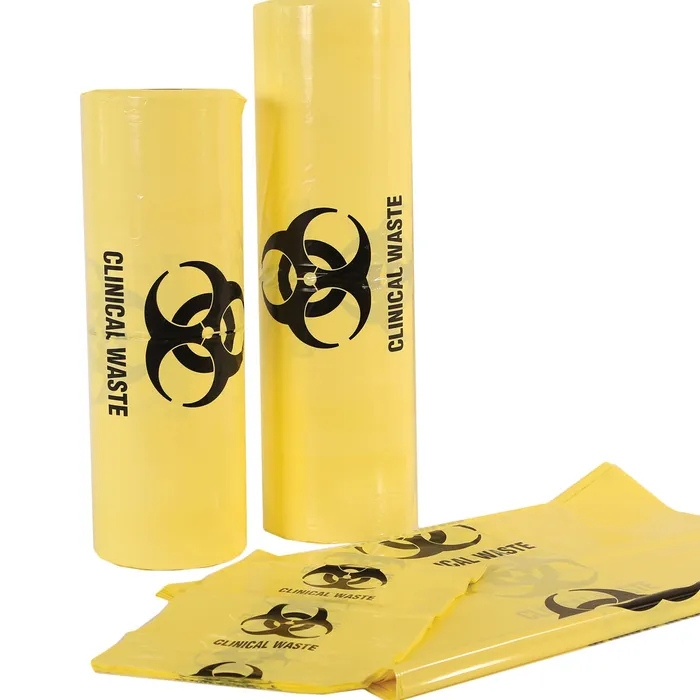 Clinical Waste Bags 77 Litre 660mm x 1020mm 55um Carton Of 100