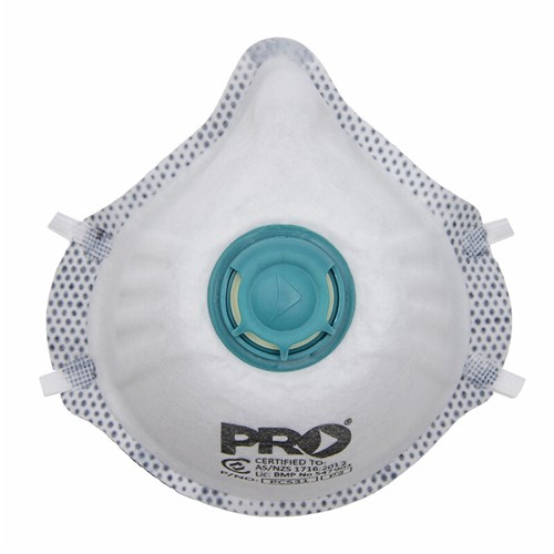 P2 Dust Masks + Valve + Carbon Box Of 12