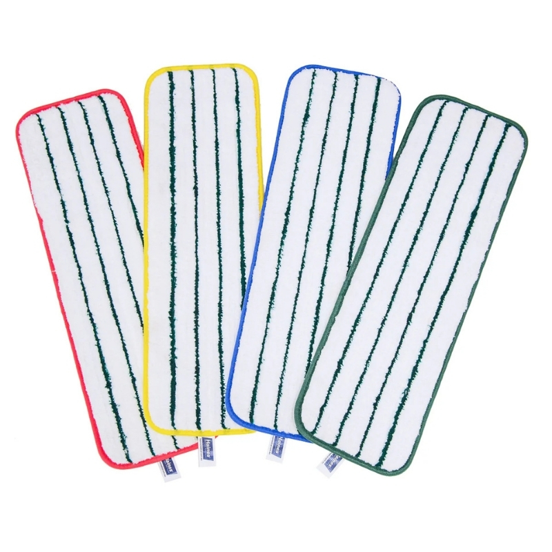 Haines Reusable Microfibre Mop Heads Red Carton Of 50