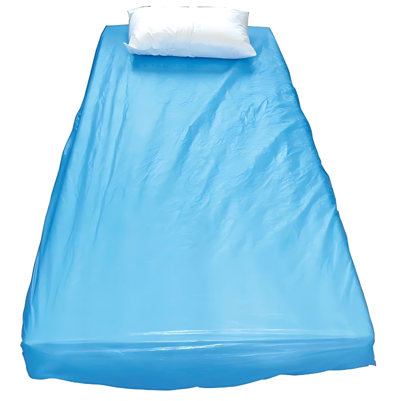 Haines Disposable CPE Fitted Mattress Protector Carton Of 100