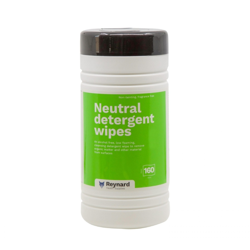 Reynard Neutral Detergent Wipes Canister