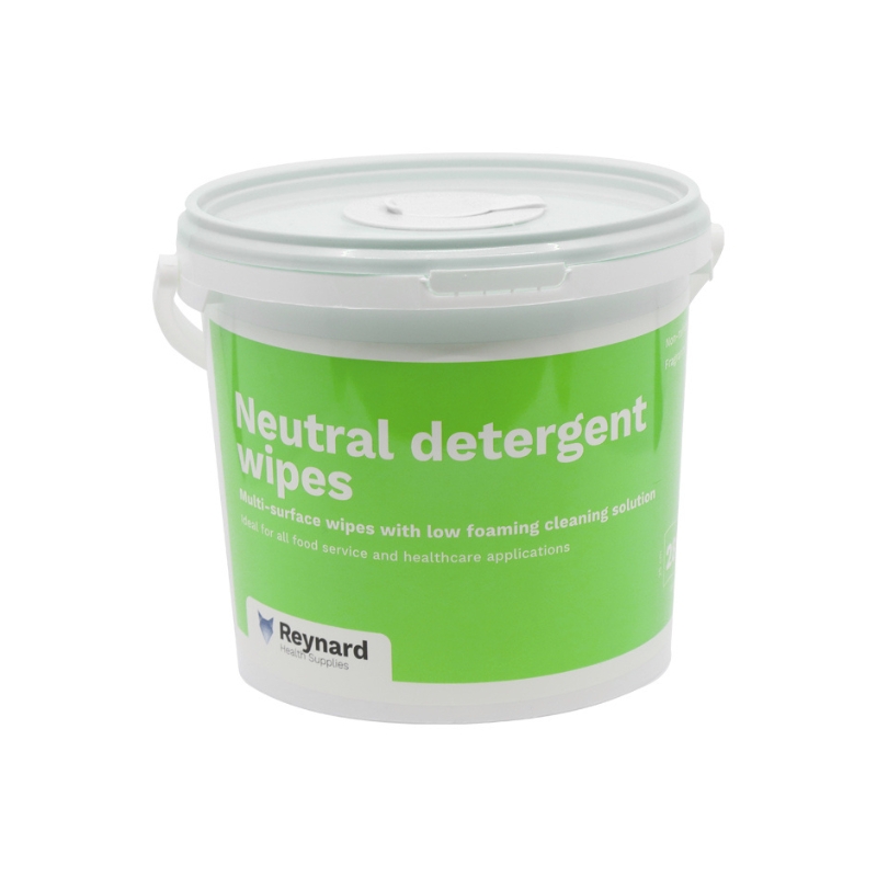 Reynard Neutral Detergent Wipes Tub Of 280