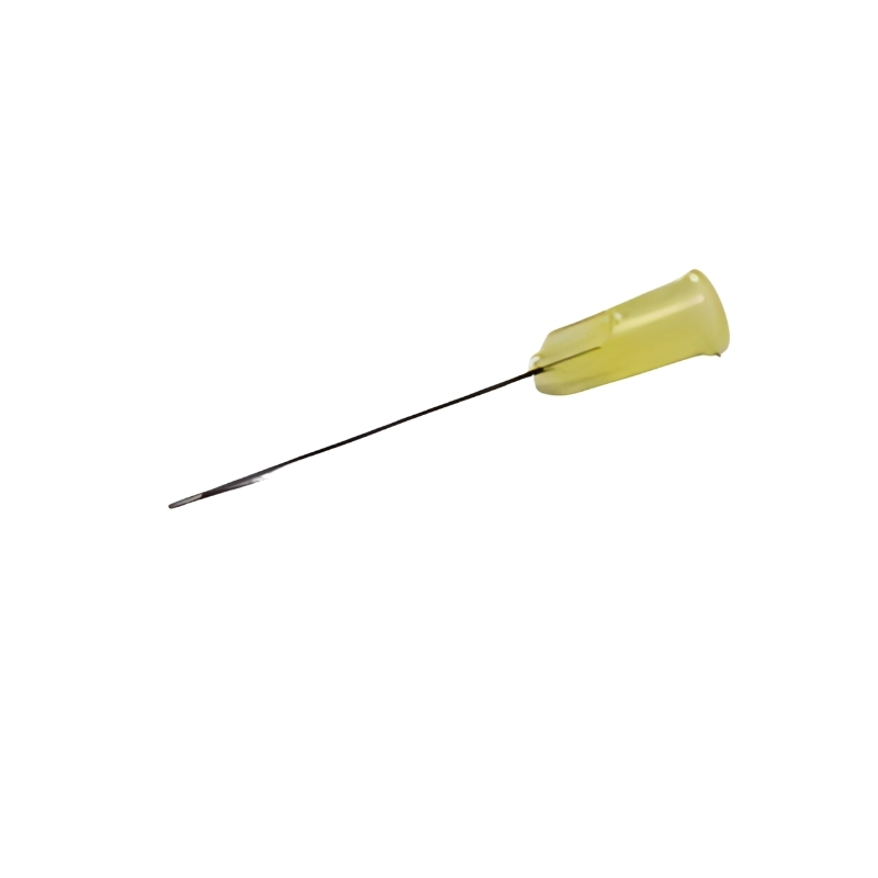 Endodontic Needle With Notched Tip 27G x 31mm Yellow Box Of 25