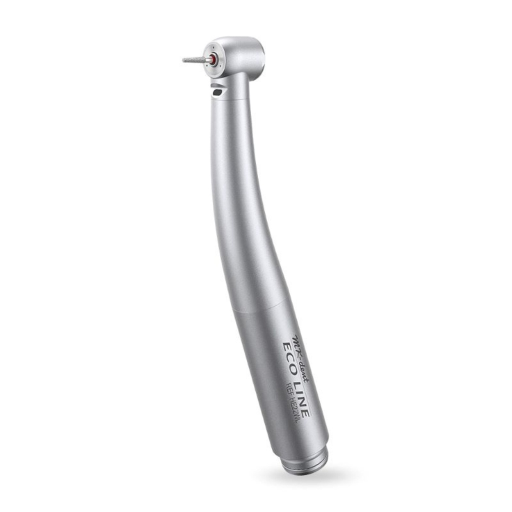 MK-Dent Eco Line HE22WL High Speed Handpiece Small Head 16W with Fibre Optic - W&H Coupling