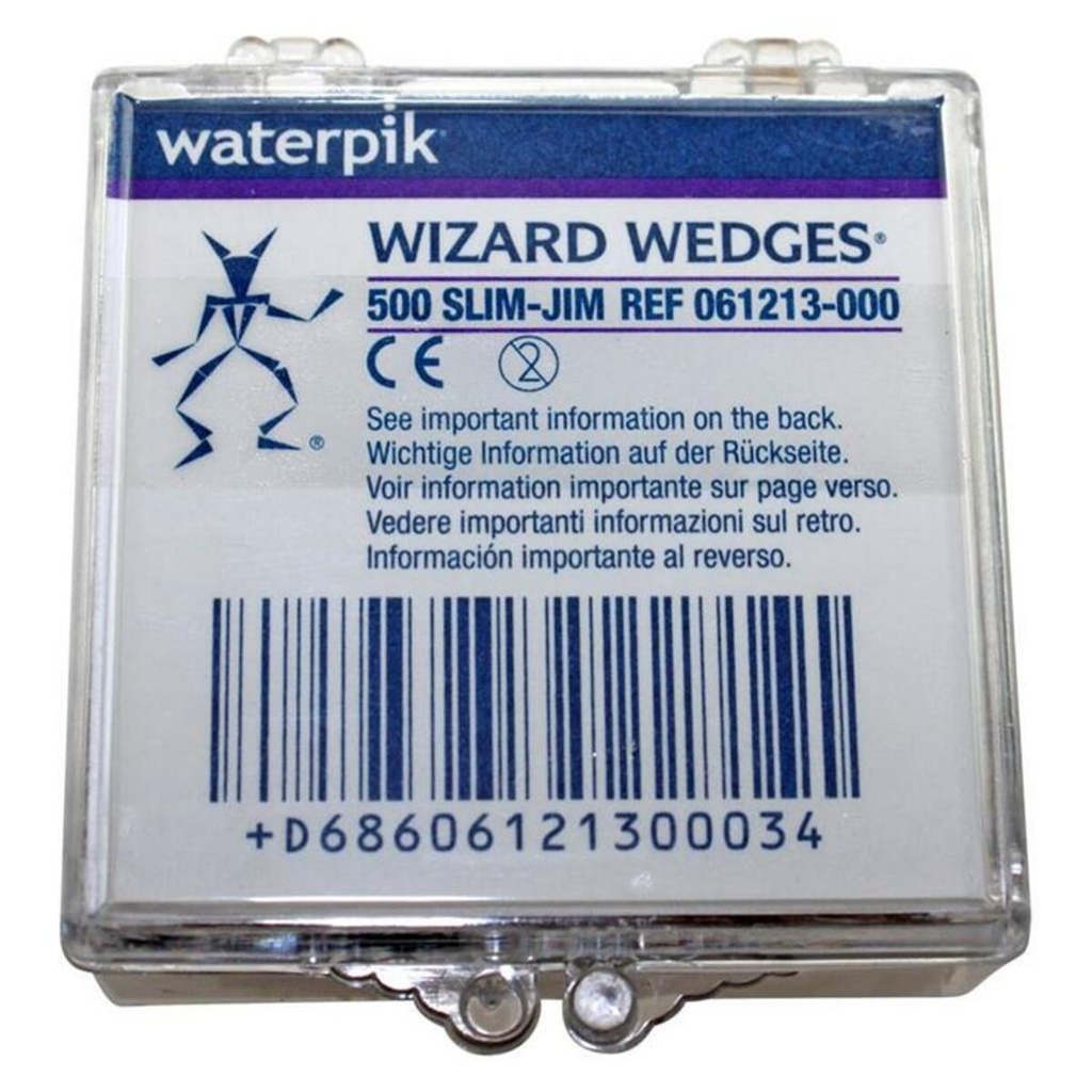 Waterpik Wizard Wedges Slim Jim Pack Of 500