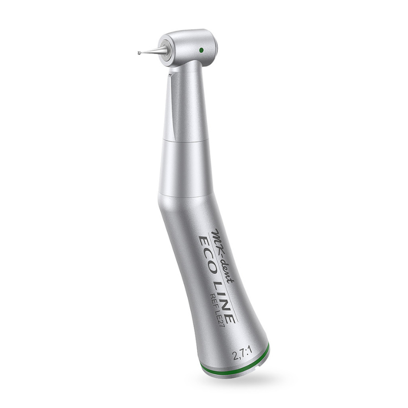 MK-Dent Eco Line LE27 Contra-Angle Handpiece Reduction 2.7:1 Non-Optic for CA Burs