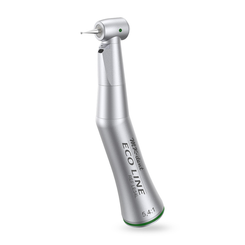 MK-Dent Eco Line LE54L Contra-Angle Handpiece Reduction 5.4:1 with Optic for CA Burs