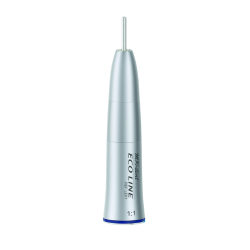 MK-Dent Eco Line LE01 Straight Handpiece Blue Band 1:1 with Internal Water Non-Optic