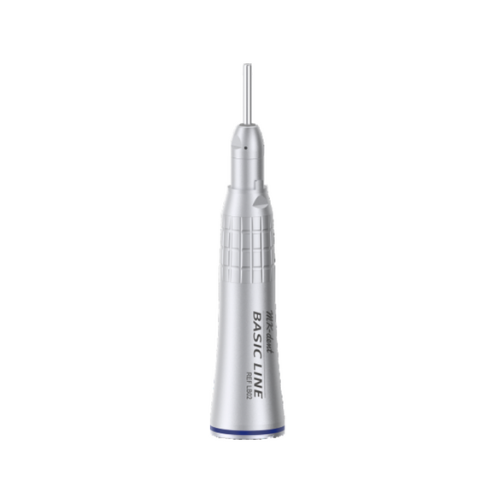 MK-Dent Basic Line LB02 Straight Handpiece Blue Band 1:1 External Water Supply Non-Optic