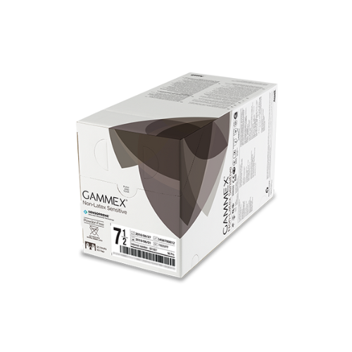 Gammex Non-Latex Sensitive Powder Free Sterile Gloves Box Of 50
