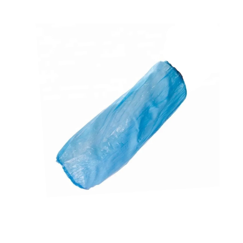 Disposable PE Sleeve Protectors Blue 20x38cm Carton Of 2000