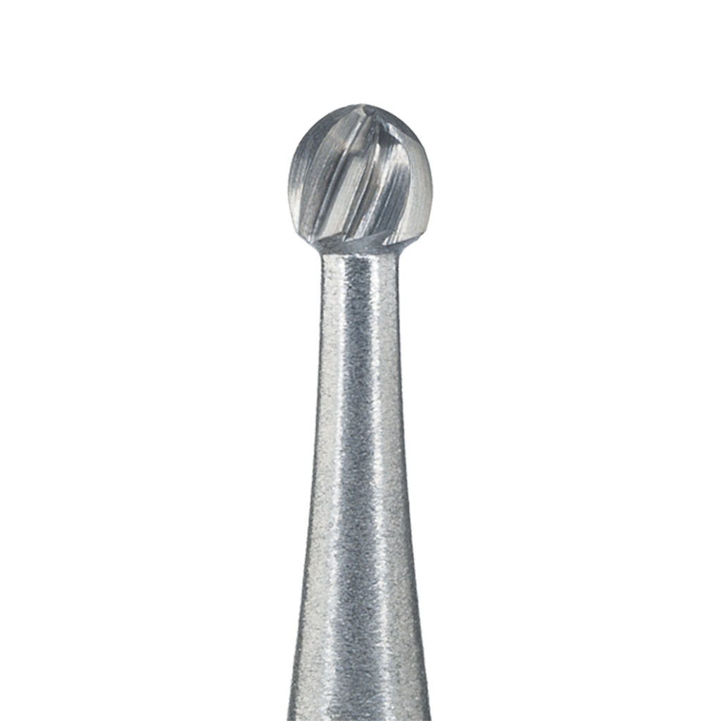 ORAMAX Carbide Surgical Bur HP 6 018 Round 44mm Length Non-Sterile Pack of 5 