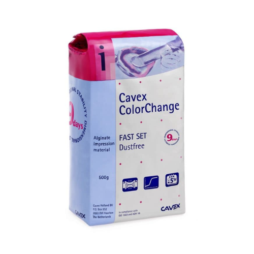 Cavex ColorChange Alginate Fast Set 500g 