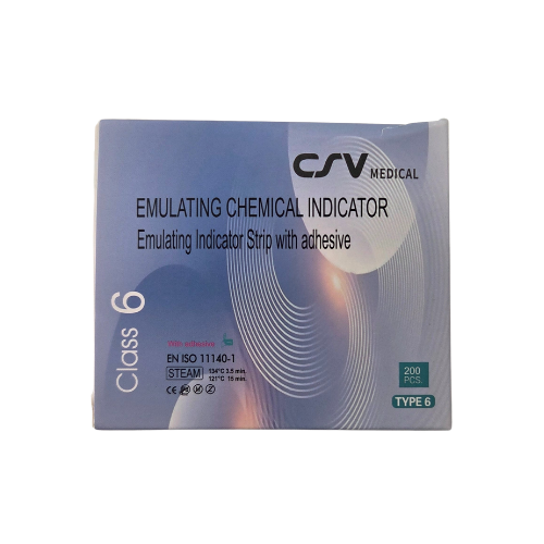 Steam Sterilisation Class 6 Emulating Chemical Indicators With Adhesive Pack Of 200