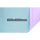 Multigate Pro-Zone 30-553ZA Sterilisation Wrap 47gsm 2 Ply 2 Tones 600x600mm Carton Of 250