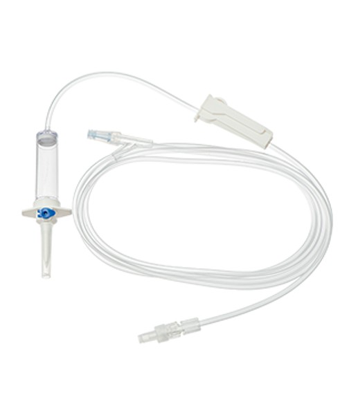 Giving Set (Infusion Set) with 15um Filter Vented Chamber and NeutralSite 220cm IV010003