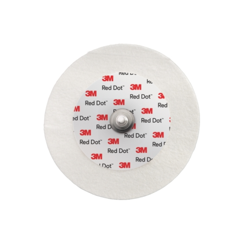 3M ECG Electrodes Red Dot Micropore 6cm Diameter Box Of 50