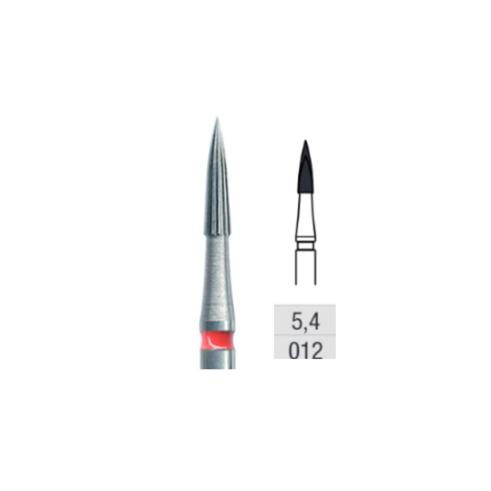 Edenta TC FG Finishing Flame TC246L 246L 314 012 Pack Of 5