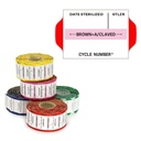 Suretrax Process Indicator Batch Labels Red Roll Of 700