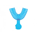 Impression Tray Perforated Blue Medium Lower Pack Of 48