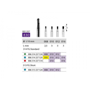 SS White Diamond FG Pear Bur 314 830 008 Medium Pack Of 5