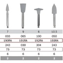 Diaswiss Diacomp Polishing Cup Step 2 191RA Pack Of 6