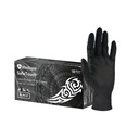 Medicom SafeTouch Latex Textured Medical Examination Gloves Black Pack Of 100