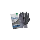 Medicom SafeGrip Foam Nitrile Coated Gloves Black 1 Pair