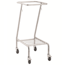 Pacific Medical Stainless Steel Single Linen Trolley
