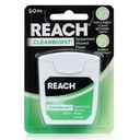 Reach Waxed Clean Burst Floss 50 Metre Spearmint Pack Of 6