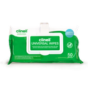 Clinell Universal Wipes Clip Pack Of 50