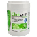 Clinicare Hospital Grade Disinfectant Wipes Refill Tub Of 180