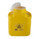 FitTank Sharps Container Screw Lid With Insert 12 Litre