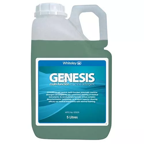 Whiteley Genesis Concentrated Multi-Function Machine Detergent Wide Neck 5 Litres 