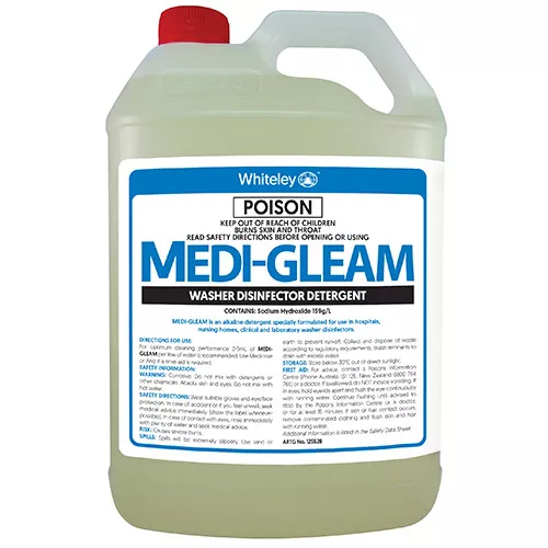 Whiteley Medi-Gleam Washer Disinfector Detergent 5 Litres