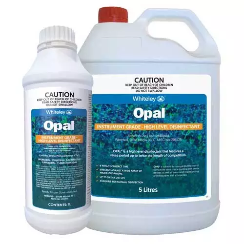 Whiteley Opal Instrument Grade High Level Disinfectant 5 Litres 