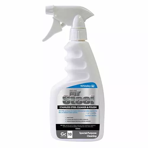 Whiteley Mr Steel Stainless Steel Cleaner And Polish 500ml 