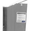 Haines Antimicrobial Medical Curtains 2.5m x 2m Grey Box Of 15