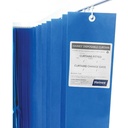 Haines Antimicrobial Medical Curtains 7.5m x 2m Summer Blue
