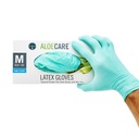 Ongard Aloecare Latex Powder Free Textured Gloves Box Of 100