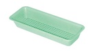 Surgical Perforated Dressing Instrument Trays 200x75x30mm Green